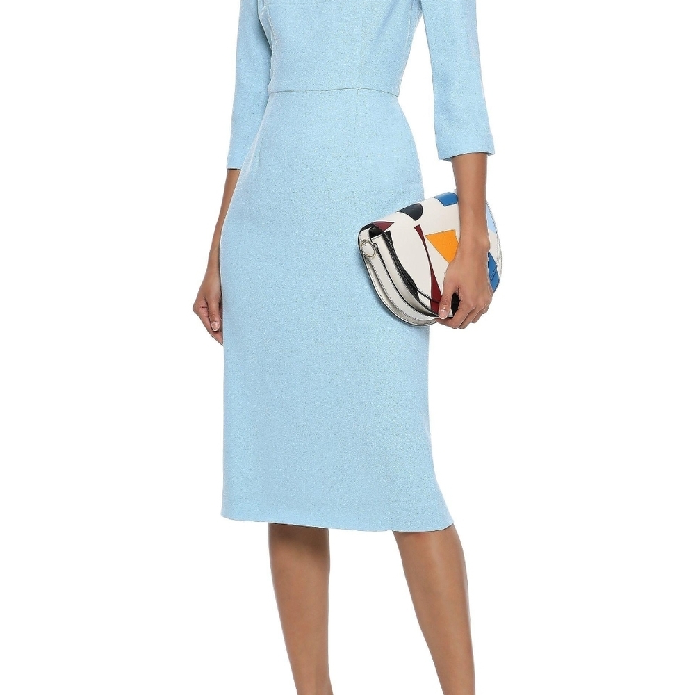 Goat Drew Light Blue Sweetheart Neckline Dress